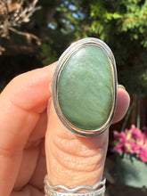 Load image into Gallery viewer, Winter’s Green in Gold Size 7.5