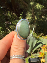 Load image into Gallery viewer, Winter’s Green in Gold Size 7.5