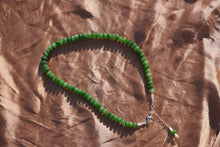 Load image into Gallery viewer, Apple Green Siberian Jade Necklace