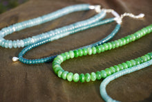 Load image into Gallery viewer, Apple Green Siberian Jade Necklace