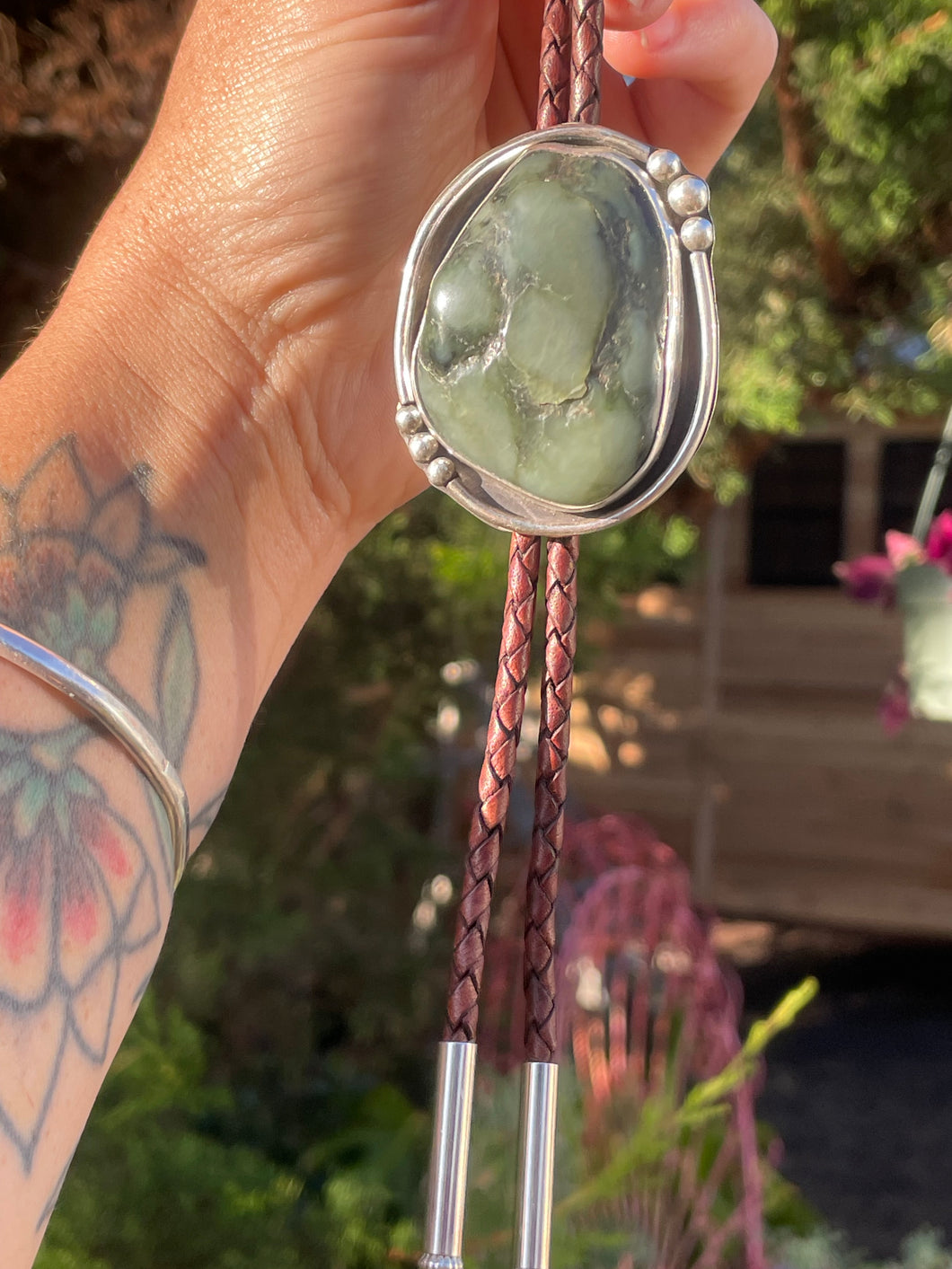 Big Sur Jade Bubble Bolo