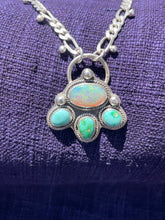 Load image into Gallery viewer, Opal + Turquoise Necklace
