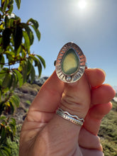 Load image into Gallery viewer, Ice Jade Starburst Ring Size 8
