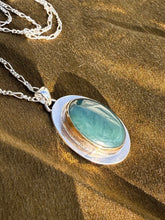 Load image into Gallery viewer, Dreamy Big Sur Blue Necklace
