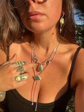 Load image into Gallery viewer, Big Sur Jade Charm Necklace
