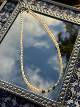 Load image into Gallery viewer, Pearls + Turquoise
