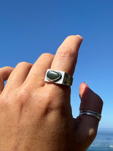Load image into Gallery viewer, Big Sur Jade Signet Size 9
