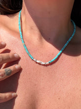 Load image into Gallery viewer, Baja Turquoise + Pearls

