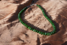 Load image into Gallery viewer, Apple Green Siberian Jade Necklace
