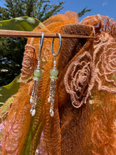 Load image into Gallery viewer, Lily of the valley hoops ~ 3

