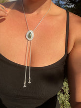 Load image into Gallery viewer, Big Sur Jade Sterling Sun Bolo
