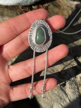 Load image into Gallery viewer, Big Sur Jade Sterling Sun Bolo
