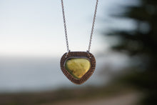 Load image into Gallery viewer, Big Sur Jade Shield Necklace
