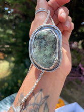 Load image into Gallery viewer, Sterling Fired Jade Bolo
