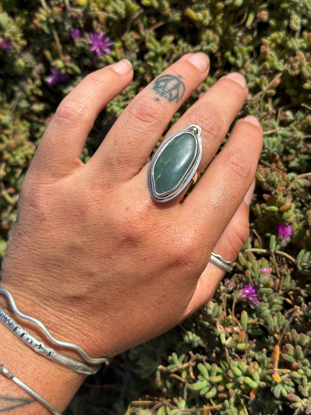 Blue Big Sur Jade Size 7.5