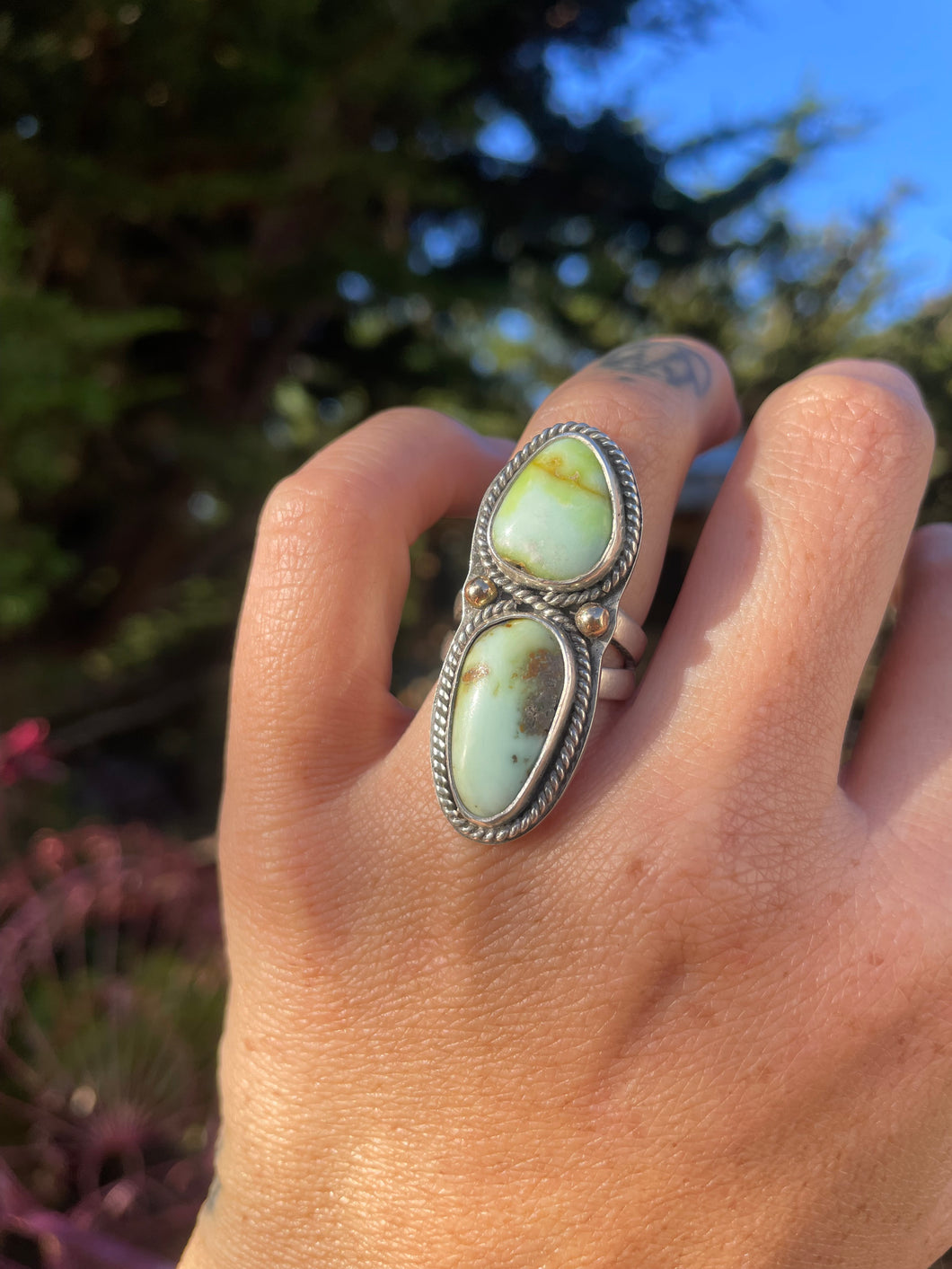 Palomino Variscite Ring Size 6.25