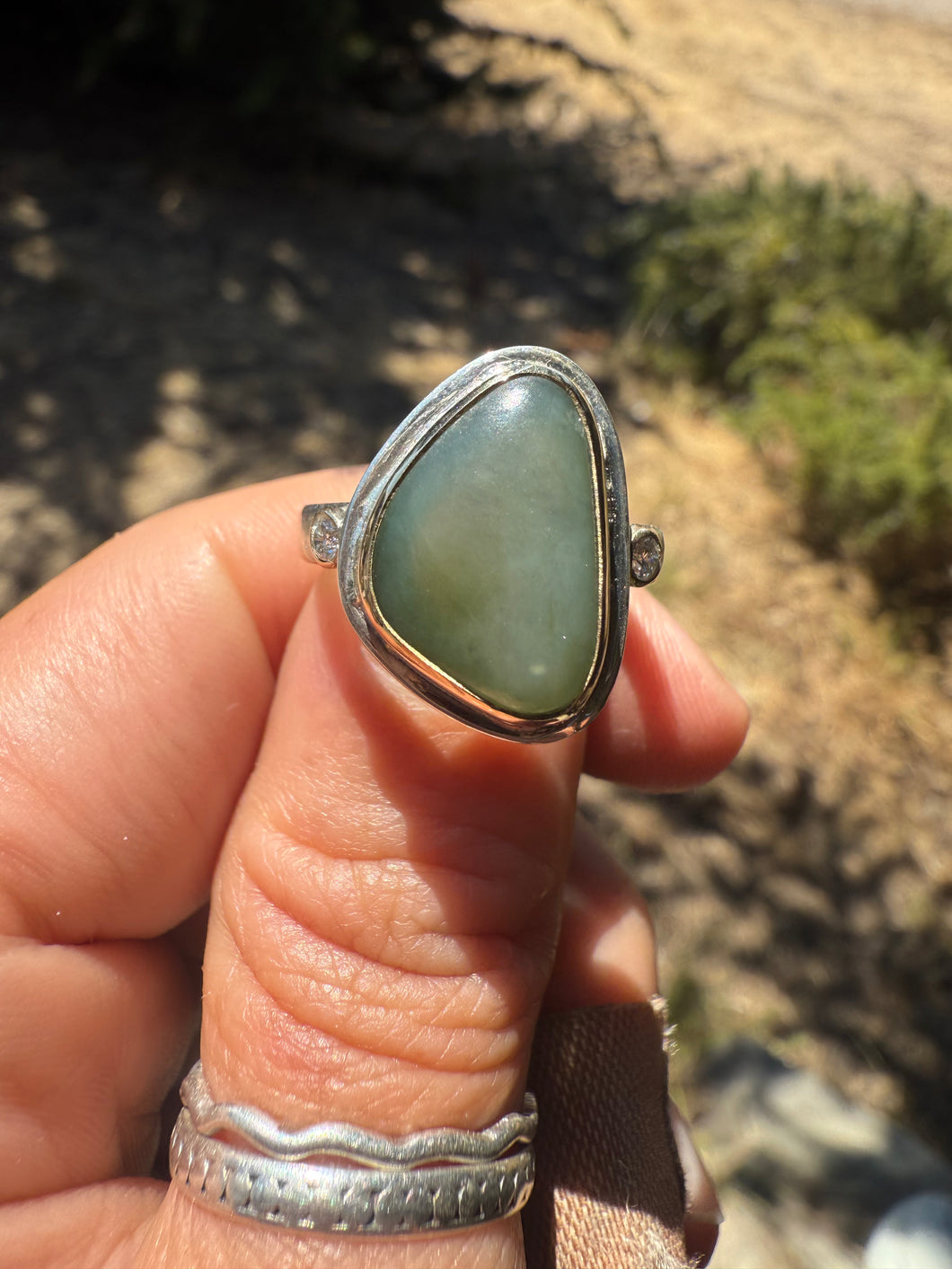 Big Sur Gem + Diamonds Size 7.25