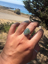 Load image into Gallery viewer, Big Sur Gem + Diamonds Size 7.25
