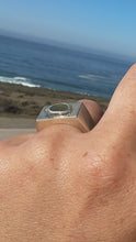 Load and play video in Gallery viewer, Big Sur Jade Signet Size 8
