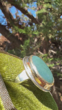 Load and play video in Gallery viewer, Dreamy Big Sur Blue Size 6.25

