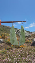 Load and play video in Gallery viewer, Big Sur Jade Earrings

