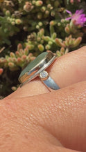 Load and play video in Gallery viewer, Big Sur Gem + Diamonds Size 7.25
